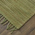thumbnail image 3 of Feizy Crestwood Transitional Solid, Green/Brown, 8' x 10' Area Rug Handmade Natural Floor Rug for Living room Bedroom, 3 of 9