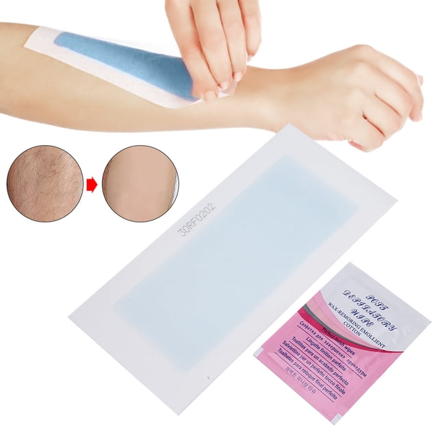 Wax Strip Wax Paper Hair Removal Wax Strip Depilatory Wax Paper Wax Strip Paper 12pcs Hair Removal Wax Strip Paper Soft Flexible Depilatory Paper For Leg Hand Armpit