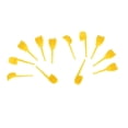 thumbnail image 2 of Airle 12/20Pcs Fruit Forks Cartoon Food Grade Reusable Smooth Edge Easy Cleaning Fork Fruits Solid Color Candy Banana Crown Style Fruit Toothpicks Bento Accessories for Kitchen, 2 of 8