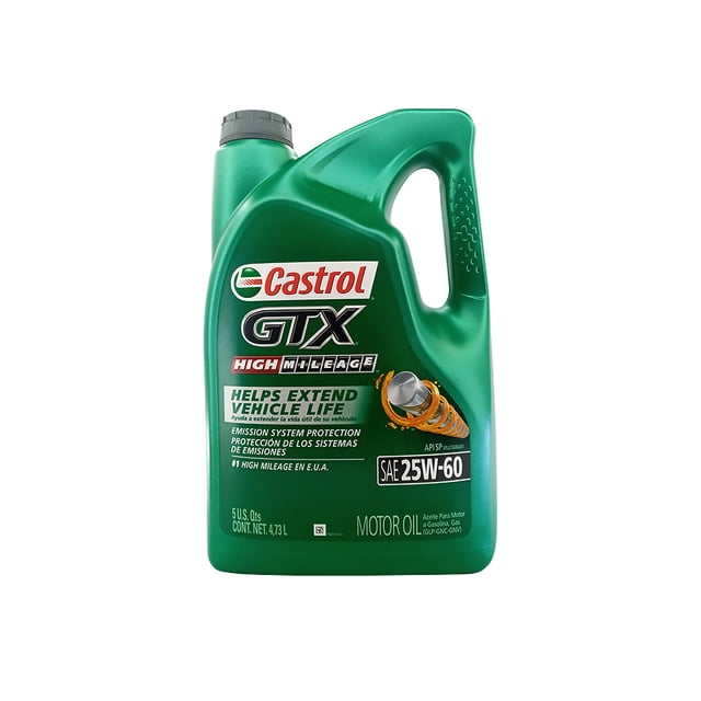 Aceite Multigrado 25W60 API SN 4.73 L Castrol Alto Kilometraje