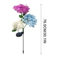 thumbnail image 3 of Harpi Solar Lights Outdoor Clearance, Solar Garden Lights Decor, Waterproof Solar Garden Flower Lights with Solar Hydrangea Stake, Solar Decorative Lights for Patio, Courtyard, Garden Lawn, 3 of 8