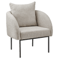 thumbnail image 1 of Bouclair Fauteuil d'Appoint Douillet Taupe, 1 of 5