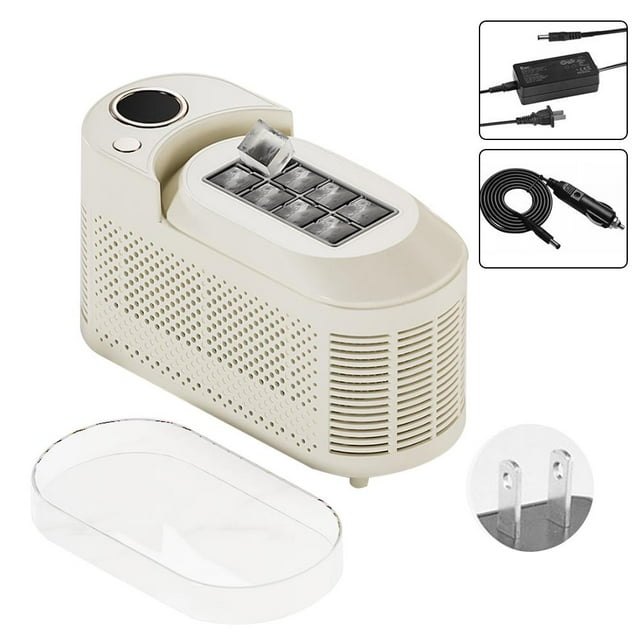 SHANGYU Ice Maker Countertop, Personal Countertop Ice Maker, Self-Cleaning Ice Cube Makers with Basket and Tweezer, Portable Ice Maker Machine With Dual Ice Modes, for Home, Kitchen, Camping, RV