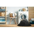 thumbnail image 2 of Ahgly Company Machine Washable Indoor Rectangle Transitional Charcoal Black Area Rugs, 5' x 7', 2 of 7