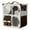 B, variant on Universal Portable Pet Backpack for Small Dogs and Cats Comfortable Travel Outdoors Detachable Supplies