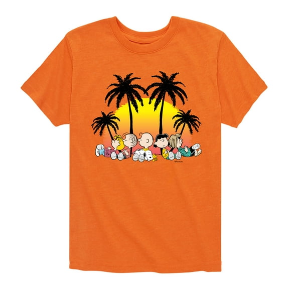 Peanuts - Tropical Peanuts - Toddler and Youth Short Sleeve T-Shirt