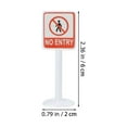thumbnail image 4 of EIMELI 2 Ensembles de Panneaux de Signalisation Modèle Mini Panneaux de Route Jouet de Jeu de Signalisation, 4 of 6