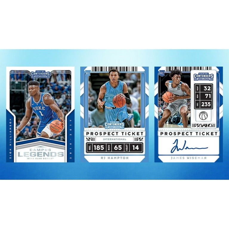 21 Panini Contenders Draft Picks Nba Basketball Trading Cards Blaster Box 42 Cards 2 Parallels Walmart Com