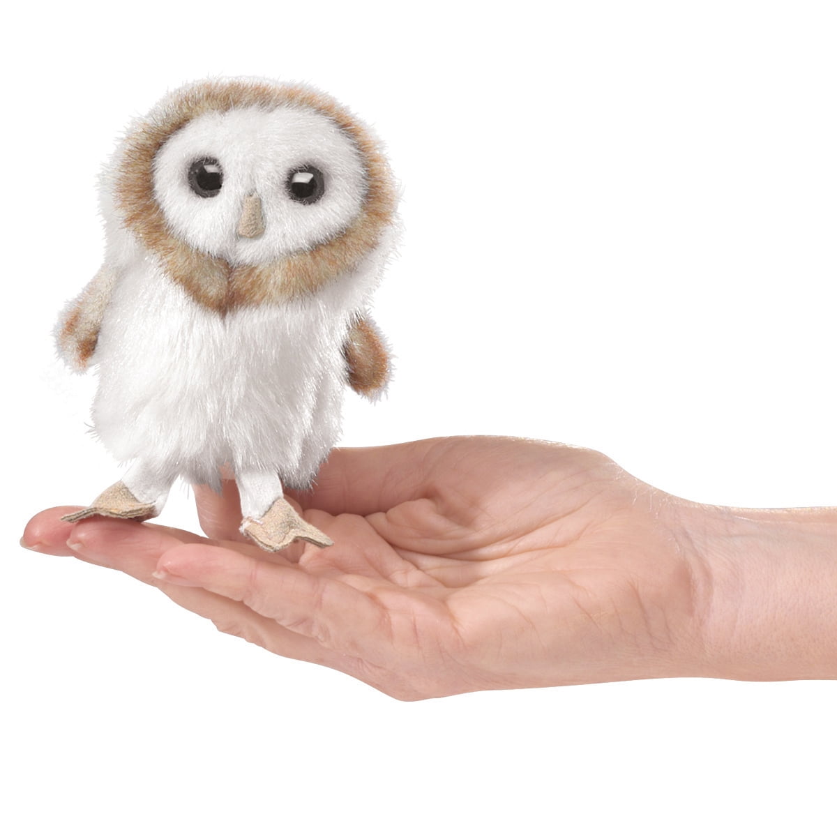 MPN 3151 Boys & Girls Little Snowy Owl Hand Puppet by Folkmanis Puppets 