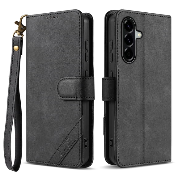 Case for Samsung Galaxy A37 Retro Flip Wallet Leather Phone Cover with Card Slot Stand Holder Shockproof Protective