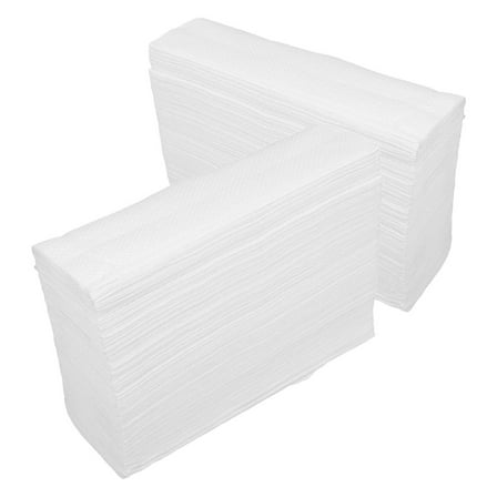 WEUVEB 2-Pack Soft and Absorbent Paper Towels for Home and Business Use, Bulk Hand Drying Towels, and Strong