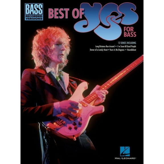 Bass Recorded Versions Best of Yes for Bass, (Paperback)