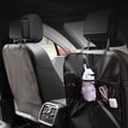 thumbnail image 3 of Upgraded Back Seat Protector with Storage Organizer Universal Fit Car Rear Seat Cover Dirt Proof Kick Mat for Kids and, 3 of 3