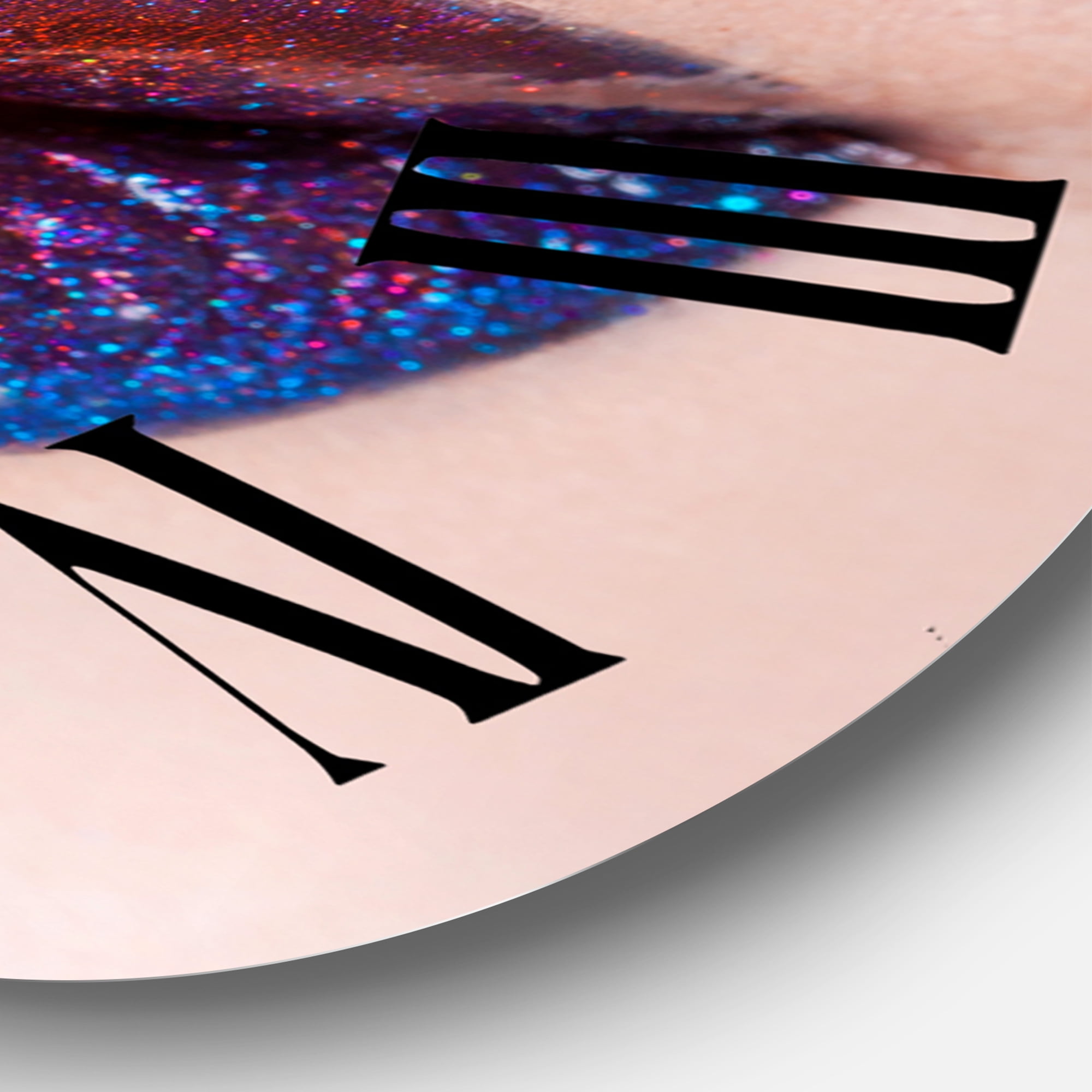 Designart 1 in Modern,Contemporary Wall Clock