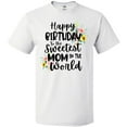 thumbnail image 3 of Inktastic Happy Birthday to the Sweetest Mom in the World T-Shirt, 3 of 5