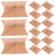 thumbnail image 1 of 50 Uds. Cajas de papel para almohadas, Cajas de Regalo pequeñas, cajas de embalaje para dulces, cajas para envolver regalos con cuerdas, 1 of 4