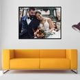 thumbnail image 3 of Floating Frame for 24x30 Inch Canvas Painting 1-1/4" Deep, (4 Color) Picture Art Wall Decor, Black Frame, 3 of 8