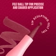 thumbnail image 5 of NYX Professional Makeup Lip Lingerie Lip Liner Stain, Waterproof Lip Color, Hot & Heavy, 0.03 fl oz, 5 of 11
