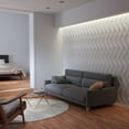 thumbnail image 5 of Ekena Millwork 19 5/8"W x 19 5/8"H Nexus EnduraWall Decorative 3D Wall Panel (Covers 2.67 Sq. Ft.), 5 of 13