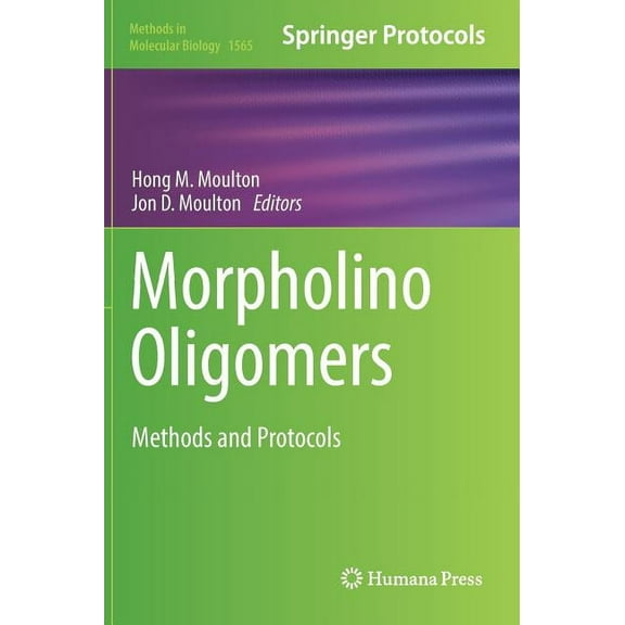Morpholino Oligomers: Methods and Protocols