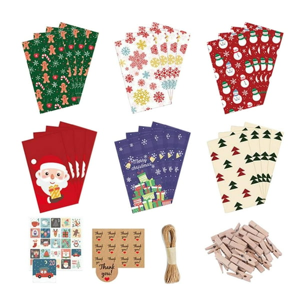 Bolsas de Regalo de Navidad, Bolsas de Regalos, Bolsas de Golosinas, Artículos para Fiestas, Bolsas para Envolver Regalos, Bolsas de Dulces Multifunci
