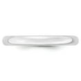thumbnail image 2 of 14k White Gold 3mm Comfort Fit Men's Plain Classic Wedding Band Ring Size 12, 2 of 4