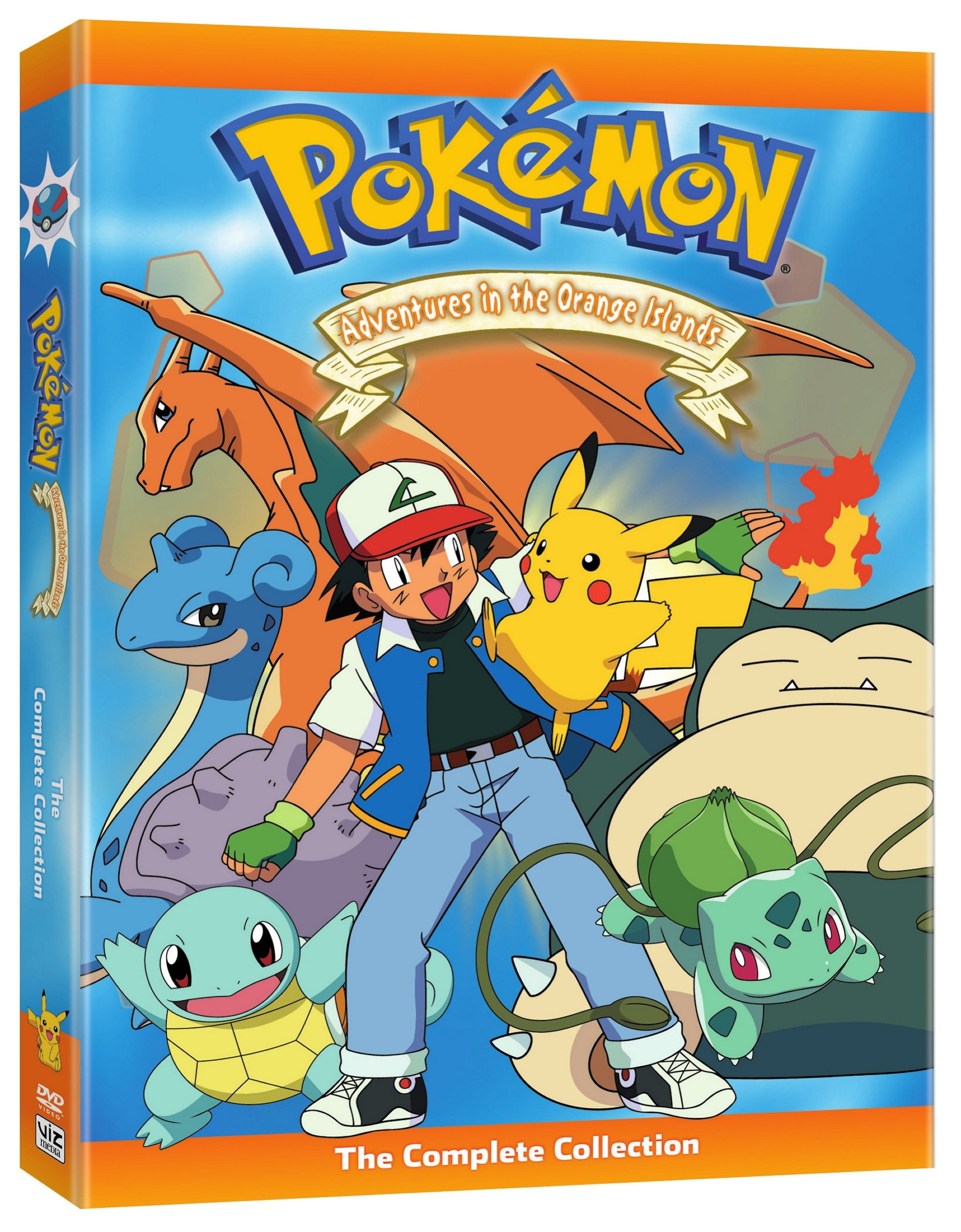 Viz Media: Pokemon Complete Collection - Adventures in Orange