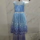 thumbnail image 3 of Vestido Crown Princess Disney Elsa Niñas Frozen 2 Halloween Lentejuelas Tul Disfraz Niños Cosplay, 3 of 4