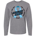 thumbnail image 3 of Inktastic Prostate Cancer Awareness Long Sleeve T-Shirt, 3 of 5