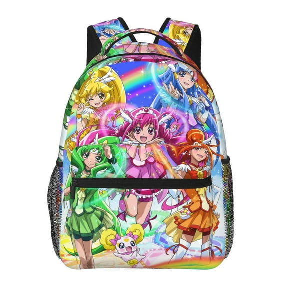 Glitter Force Backpacks Laptop Shoulders Bookbag Rucksack Hiking Daypack Casual Satchel for School Travel