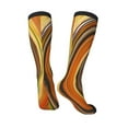 thumbnail image 4 of Balery Colorful Swirl Fun Novelty Socks Men'S Women'S Crew Socks Funny Crazy Novelty Socks Quirky And Cool Socks, 4 of 9