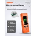 thumbnail image 2 of 3-En-1 Detector de Monóxido de Carbono Portátil Mini CO Detector de Alarma Temperatura/Detector de Humedad para la Herramienta de Probador de Viaje Interior, B, 2 of 10
