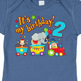 thumbnail image 4 of Inktastic Its My Birthday- Circus Train 2nd Birthday Boys or Girls Baby Bodysuit, 4 of 5