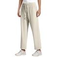 thumbnail image 6 of Athletic Stretchy Work Pants for Women Breathable Quick Drying Straight Leg Womens Hiking Pants Travel Pants Women with Pockets, 6 of 6