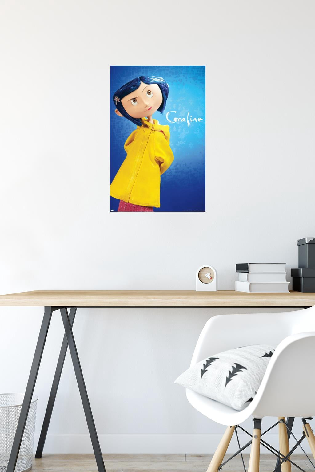 Coraline - Thinking Wall Poster, 14.725" x 22.375"