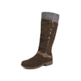 thumbnail image 1 of UKAP Women Winter Shoes Tall Riding Boots Knee High Boot Walking Fashion Light Brown 6, 1 of 7