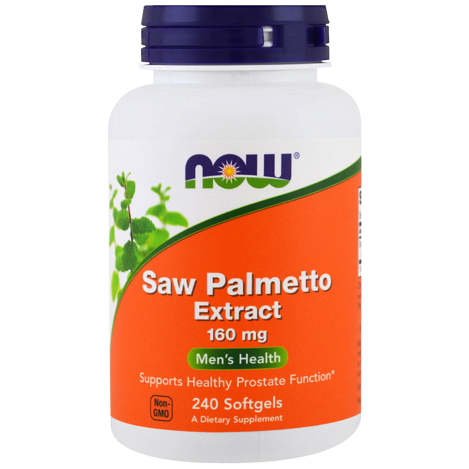 Now Foods Saw Palmetto Extract, 160 mg, 240 Softgels