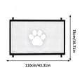 thumbnail image 3 of XIBUFE Pressure Mounted Pet Gate, 28-36 Inch Punch-Free, Foldable Adjustable Barrier, Pet Gates for Doorways No Drilling, 3 of 9