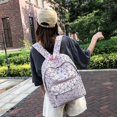 thumbnail image 4 of Mochila elegante de gran capacidad Mochila para estudiantes de secundaria, 4 of 5