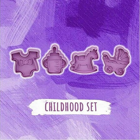 

Cute Fuuny Cake Pastry/Cookie/Fondant Stamper Baby Bake Cookie Plunger Cutters