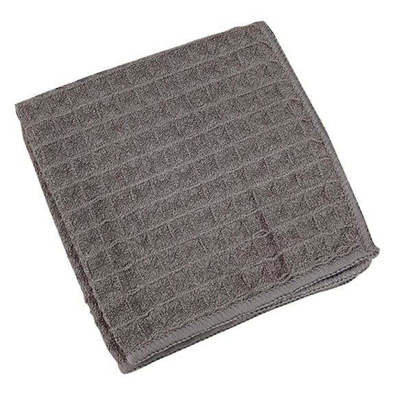 1 Pc Microfiber Cleaning Cloth Microfiber Towels for Cars, Ultra Absorbent Car Washing Cloth, Lint Free Streak Free Cleaning Rags for Car, Kitchen, and Window, 11.81x11.81 Inch, Brown