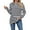 Black gray, variant on TEMOFON Women's Hoodies with Pockets Long Sleeve Pullover Sweatshirts Casual Fall Winter Striped Hoodie Tops
