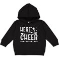 thumbnail image 2 of Inktastic Here to Cheer Cheerleading with Arrow and Stars Toddler Hoodie, 2 of 4