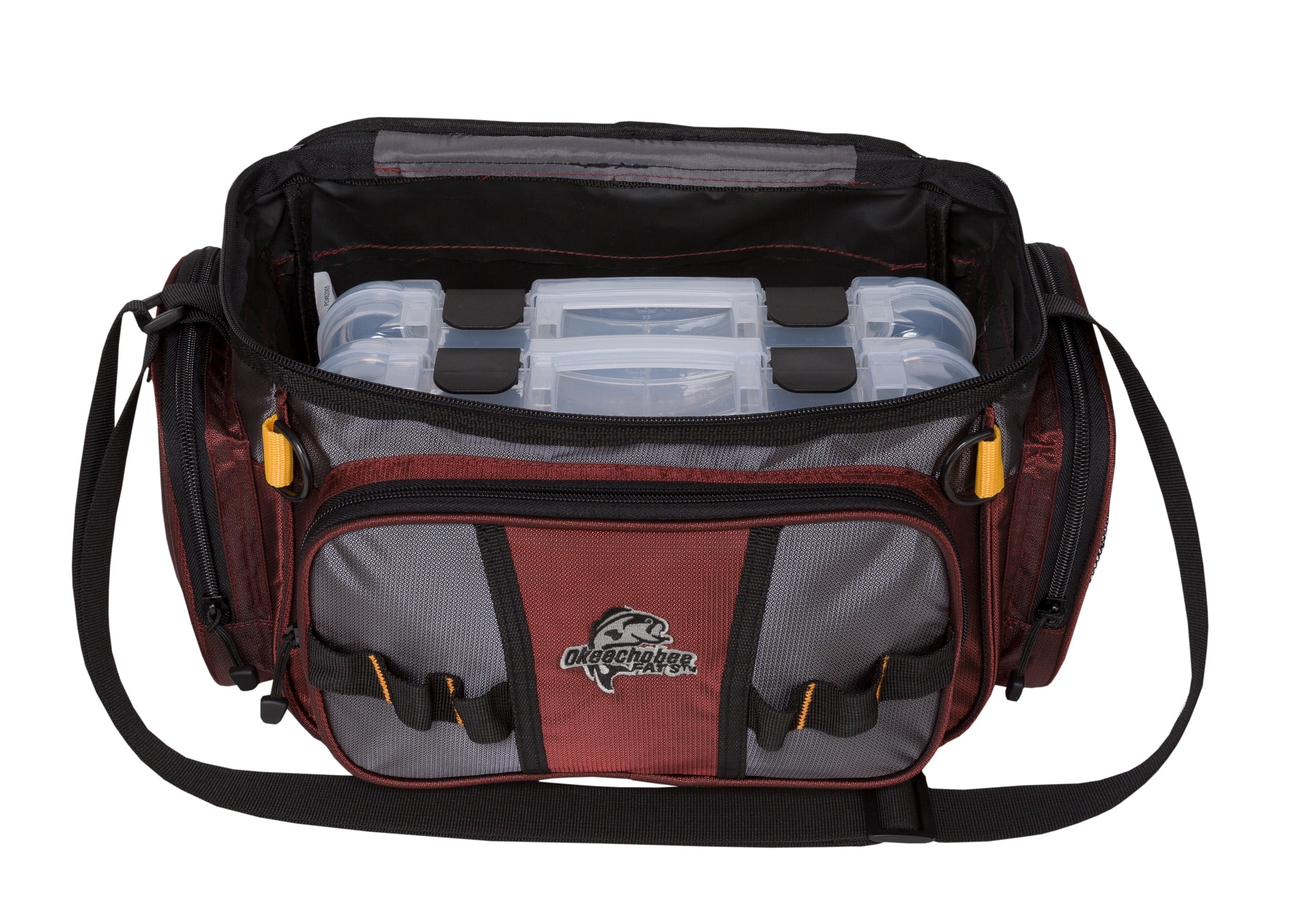 Okeechobee Fats Small Soft-Sided Fishing Tackle Bag with 2