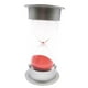 thumbnail image 1 of Temporizador de arena de 25 minutos para niños, temporizador de arena, temporizador de corto plazo, reloj de arena, rojo, 1 of 8
