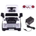 thumbnail image 3 of Costway Land Rover Defender Kids Ride On Car 6V Electric Battery Powered Remote Control, 3 of 7