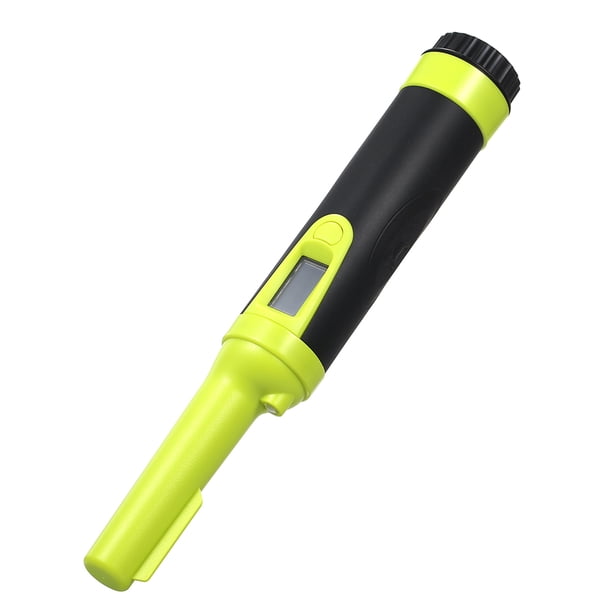 Detector Detector de metales de mano, resistente al agua, altamente sensible, submarino, cazador de tesoros, zumbador, vibrador, puntero de pasador portátil con funda para cinturón Irfora Detector