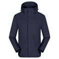 thumbnail image 2 of Windproof Plus Size Winter Warm Coats for Womens Warm Outdoor Leisure Charge Coat Men's And Women's Windproof And Rainproof Mountaineering Suit Group Purchase Work Suit, 2 of 3