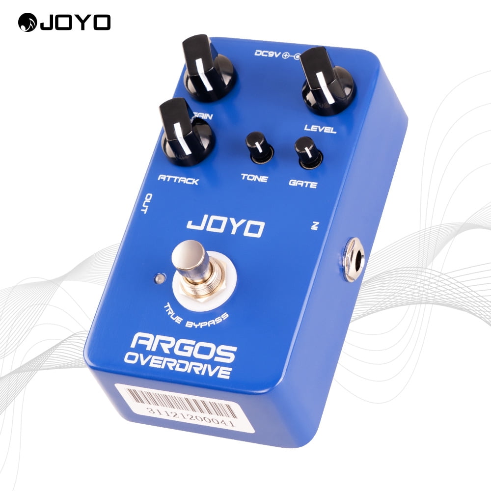 JOYO JF-23 Overdrive Guitar Effect Pedal with Multi-mode and Built-in Noise Gate for Electric Guitar Bass True Bypass Design