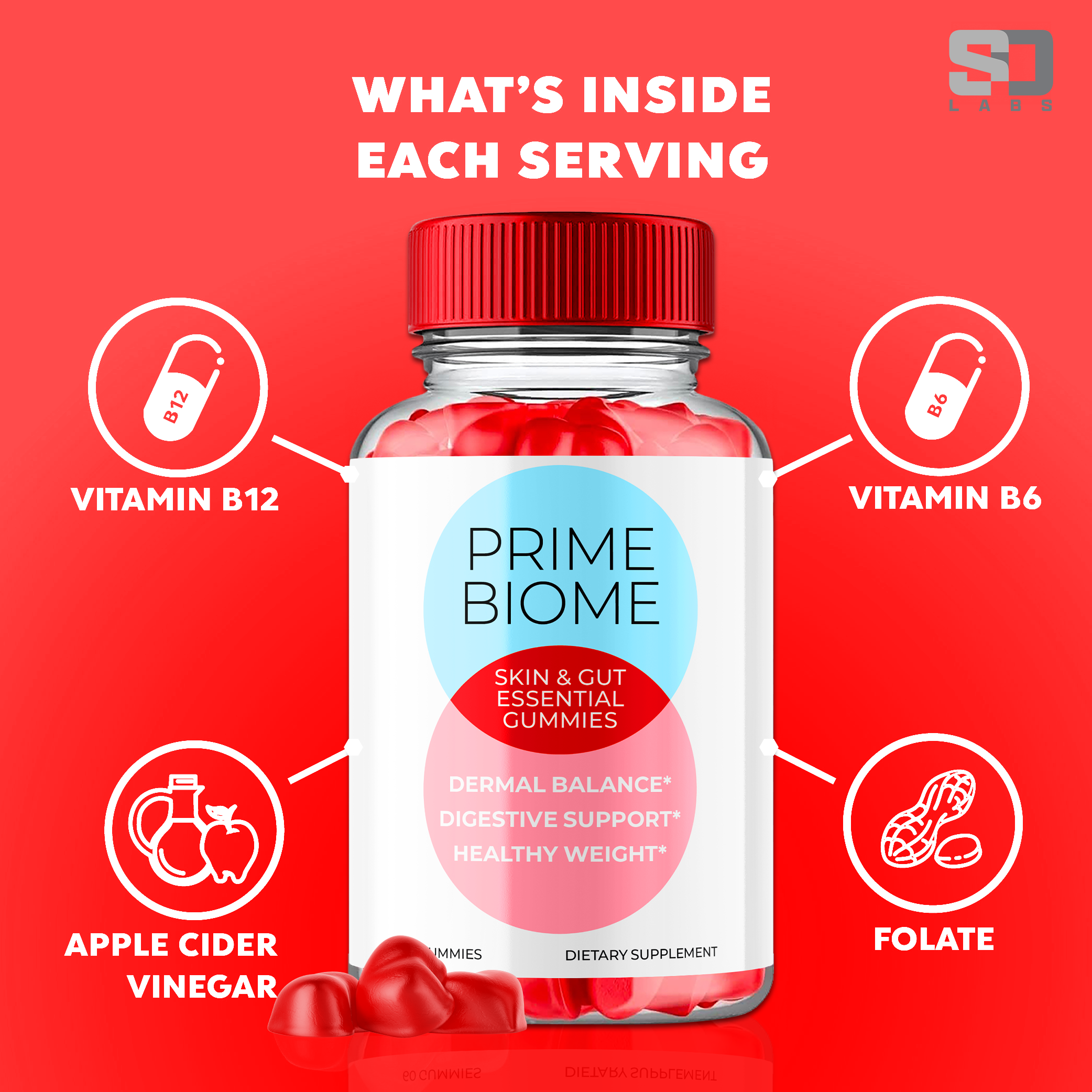 Prime Biome Keto ACV Gummies Maximum Strength Weight Management Supplement  300 Gummies - Walmart.com